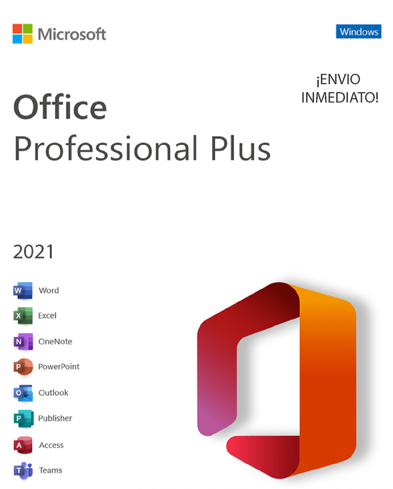 Microsoft Office Professional Plus 2021 (1PC) - Microsoft Key - GLOBAL