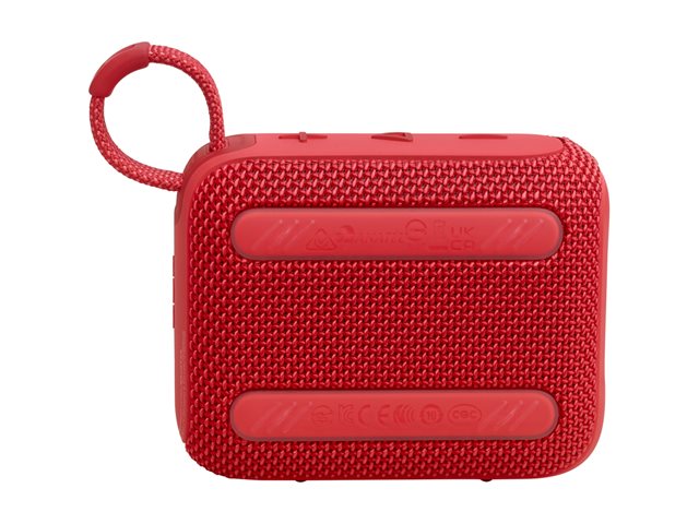 JBL Go 4 - Altavoz - para uso portátil (RED)