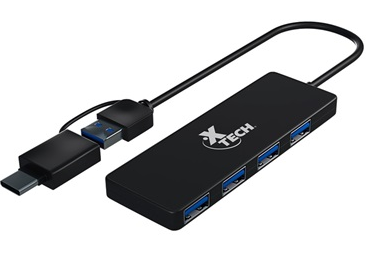 Xtech - Hub - 4 puertos