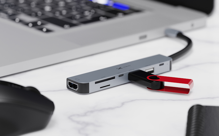 Xtech - Hub - 7 puertos