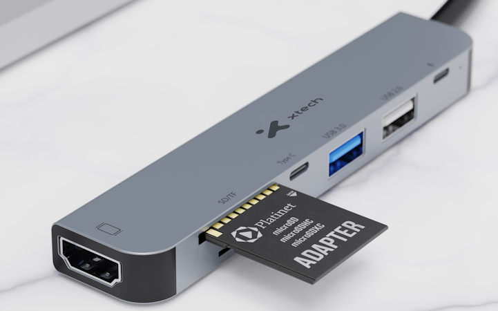 Xtech - Hub - 7 puertos
