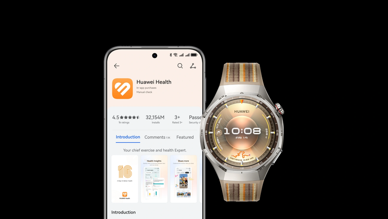 Huawei Watch GT 6Pro - 46mm - Obsidian black -