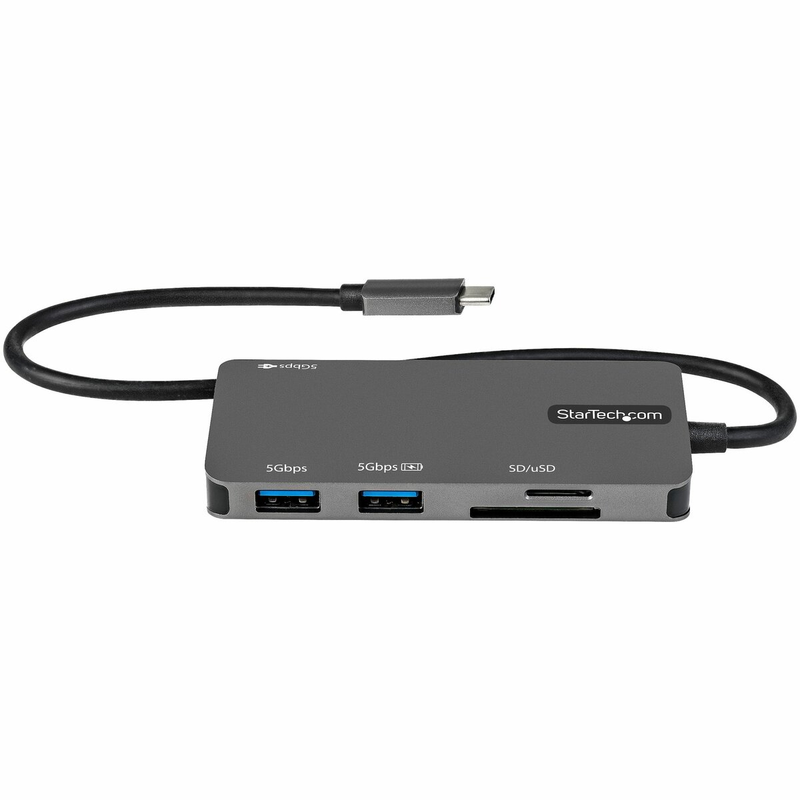 StarTech Adaptador Multipuertos - HDMI 4K - 100W PD - Thunderbolt 3