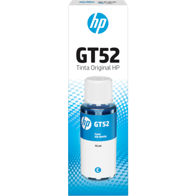HP GT52 - 70 ml - cián