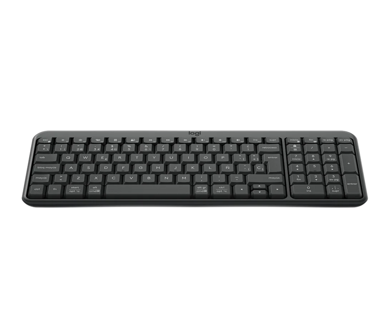 Teclado Logitech K250 - Grafito - Inalámbrico