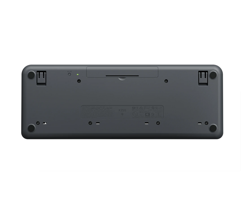 Teclado Logitech K250 - Grafito - Inalámbrico